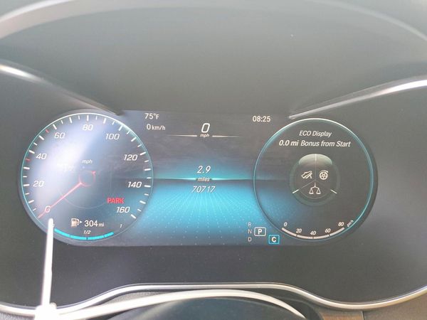 2022 MERCEDES-BENZ GLC COUPE GLC300 4MATIC — ODOM