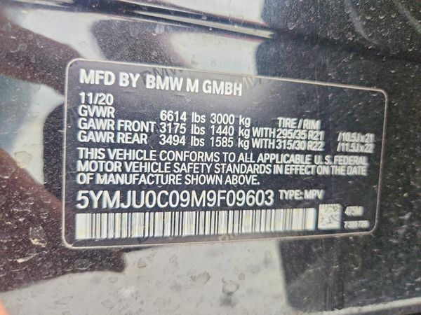 2021 BMW X5 X5 M/M Competition