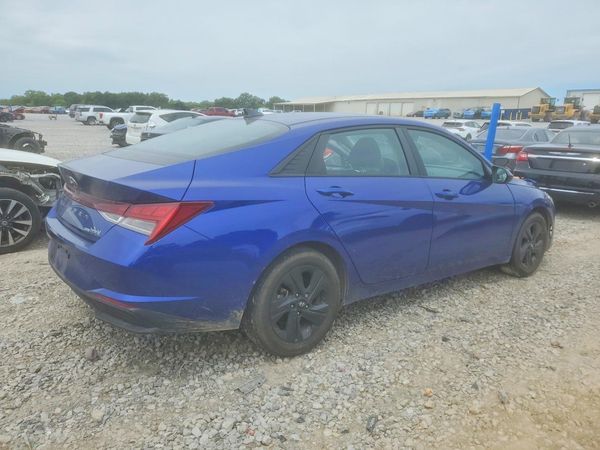 2021 HYUNDAI ELANTRA Blue