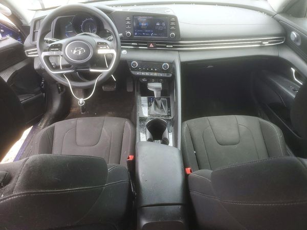 2021 HYUNDAI ELANTRA Blue