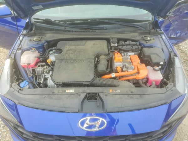 2021 HYUNDAI ELANTRA Blue