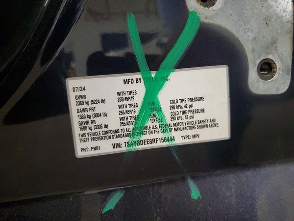 2024 TESLA MODEL Y