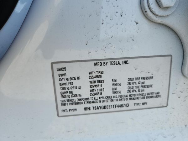 2026 TESLA MODEL Y