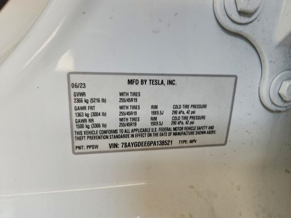 2023 TESLA MODEL Y
