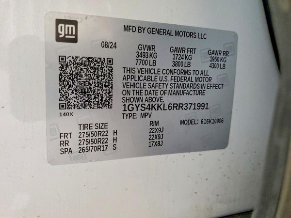 2024 CADILLAC ESCALADE Premium Luxury
