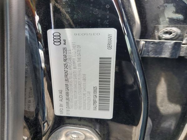 2016 AUDI A3 Plus