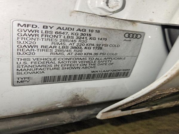 2019 AUDI Q7