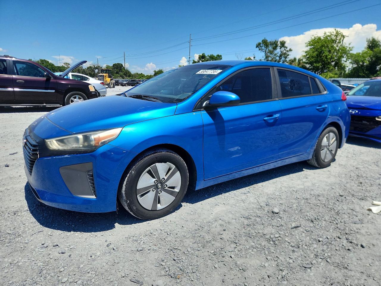 2017 HYUNDAI IONIQ HEV Blue