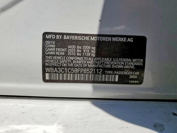 2015 BMW 328