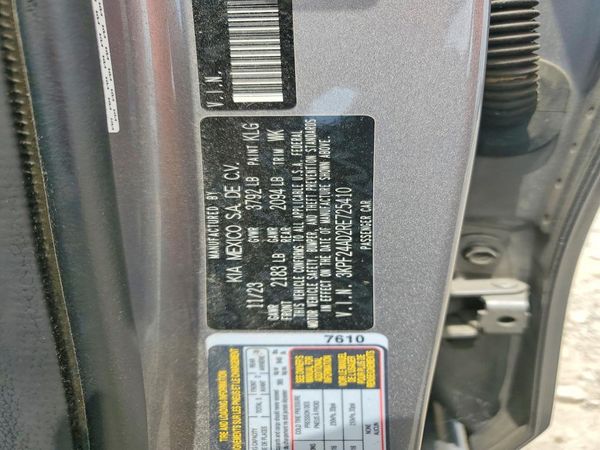 2024 KIA FORTE