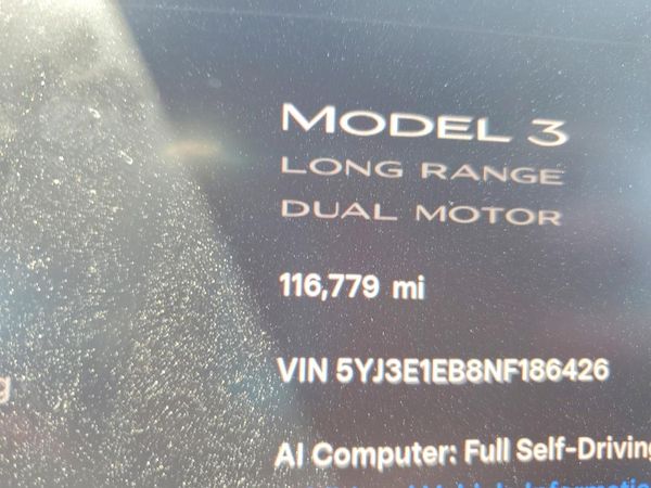 2022 TESLA MODEL 3
