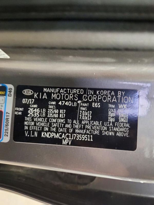 2018 KIA SPORTAGE QL