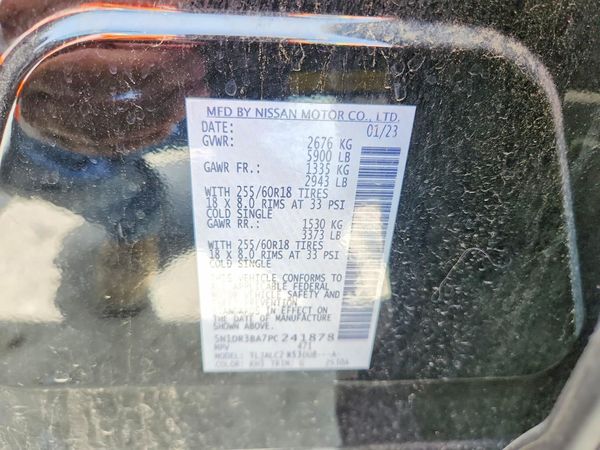 2023 NISSAN PATHFINDER SV
