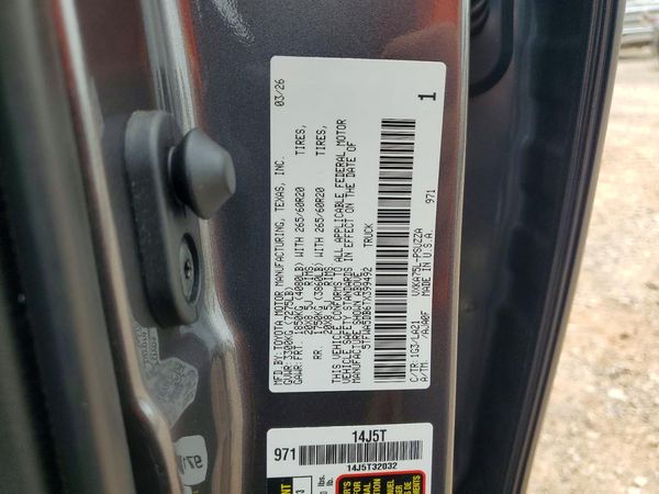 2026 TOYOTA TUNDRA