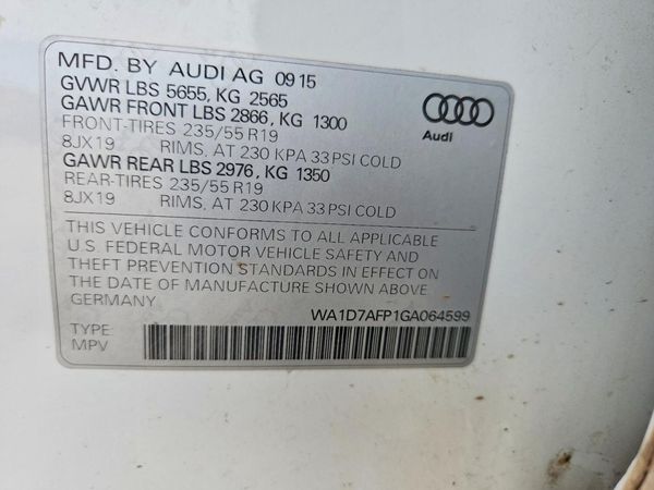 2016 AUDI Q5
