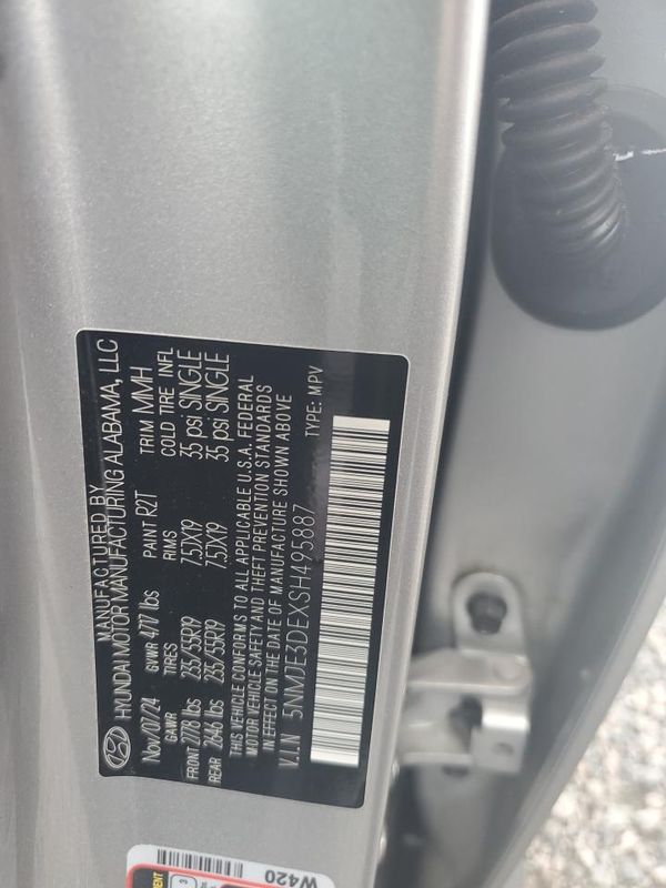 2025 HYUNDAI TUCSON Limited