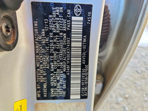 2014 TOYOTA CAMRY