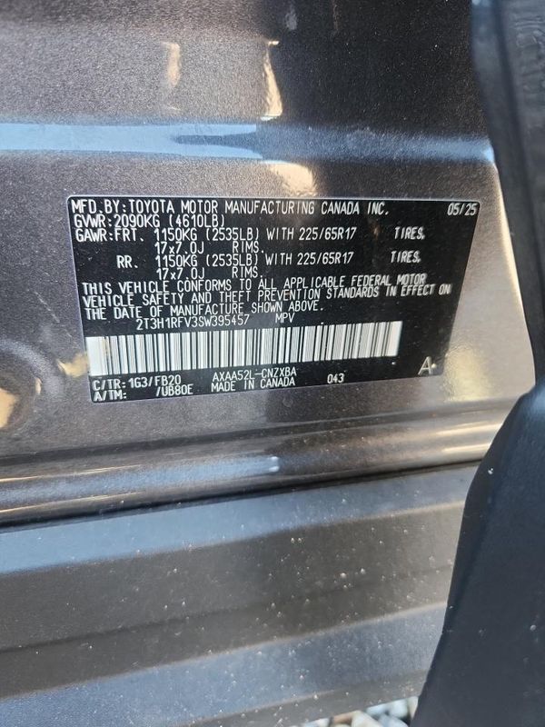 2025 TOYOTA RAV4