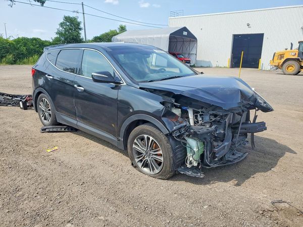 2013 HYUNDAI SANTA FE — Passenger 3/4