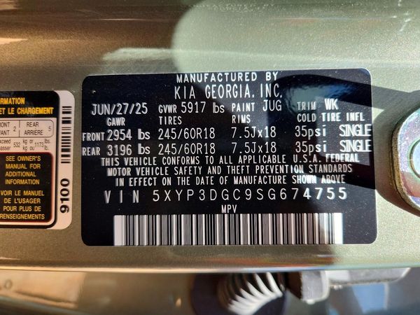 2025 KIA TELLURIDE EX, EX X-LINE, EX X-PRO