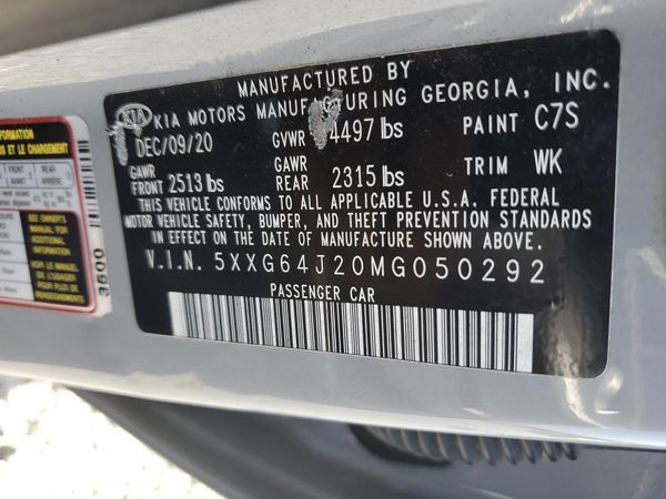 2021 KIA K5 GT-Line