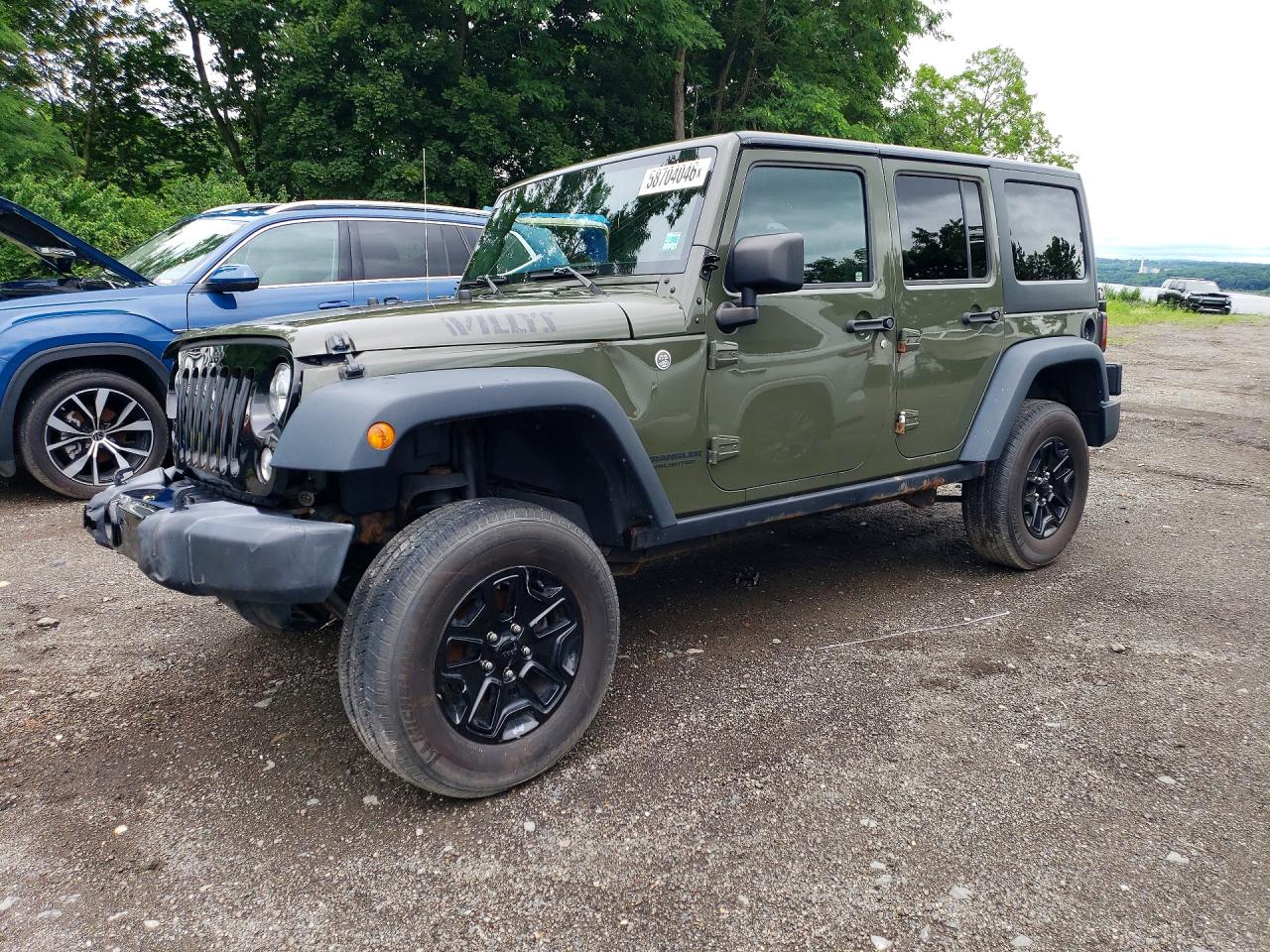 2016 JEEP WRANGLER UNLIMITED SPORT 4X4