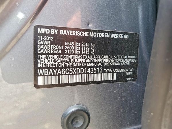 2013 BMW 740
