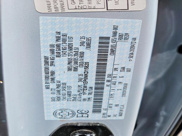 2022 FORD F150 SuperCrew