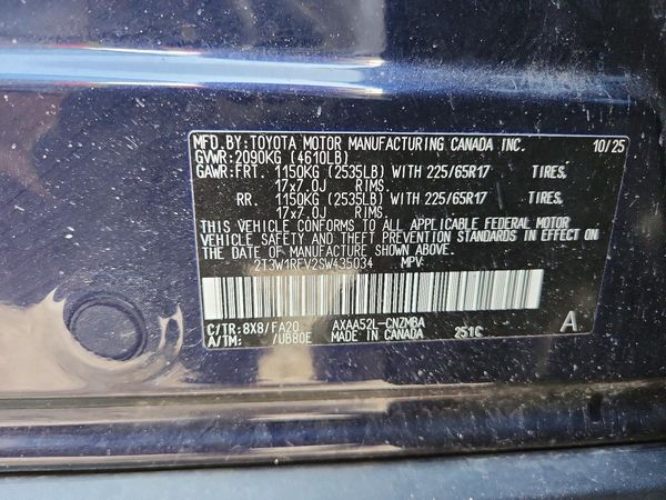 2025 TOYOTA RAV4