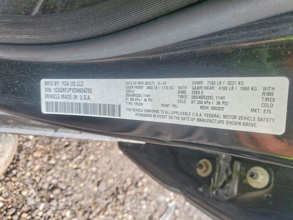 2025 RAM 1500