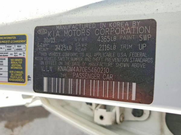 2014 KIA OPTIMA