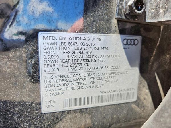 2019 AUDI Q7