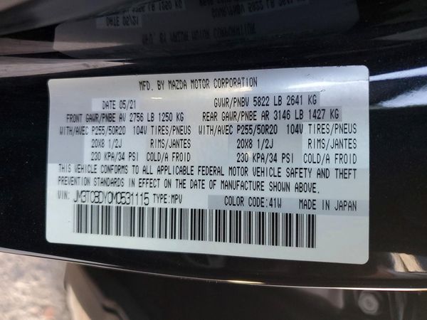 2021 MAZDA CX-9