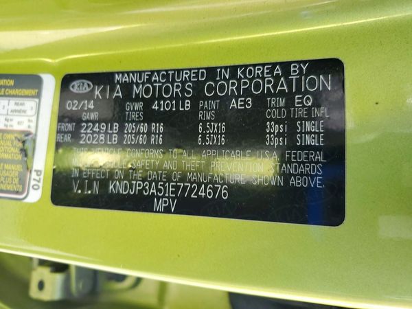 2014 KIA SOUL GLS(PLUS)