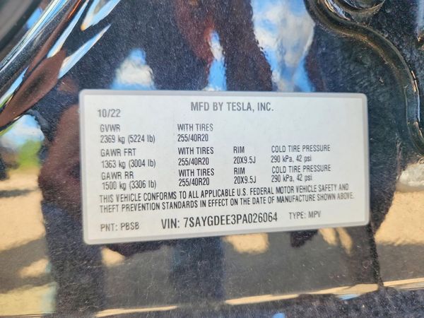 2023 TESLA MODEL Y