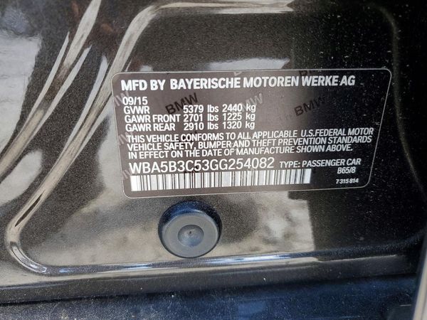 2016 BMW 535 xDrive