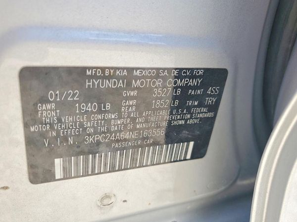 2022 HYUNDAI ACCENT