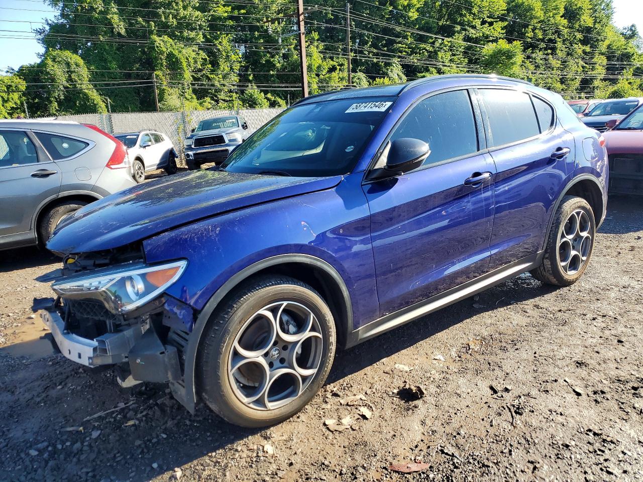 2021 ALFA ROMEO STELVIO AWD — Front 3/4
