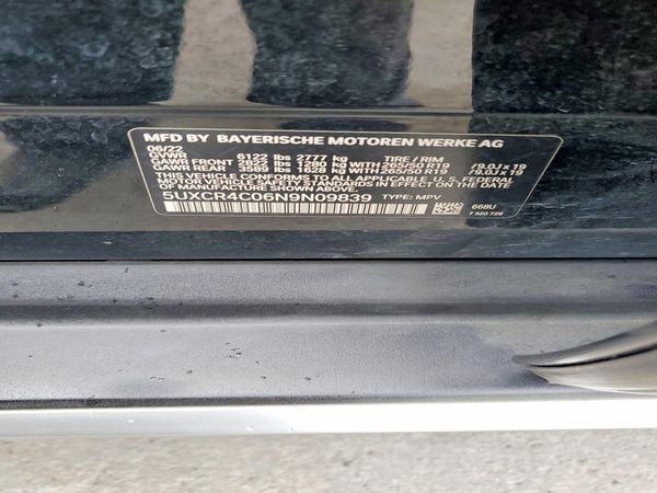 2022 BMW X5 sDrive40i