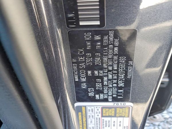 2023 KIA FORTE LX, LXS