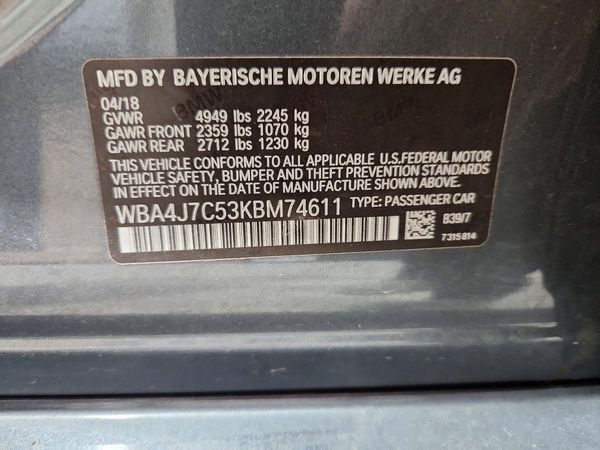 2019 BMW 440XI xDrive GC
