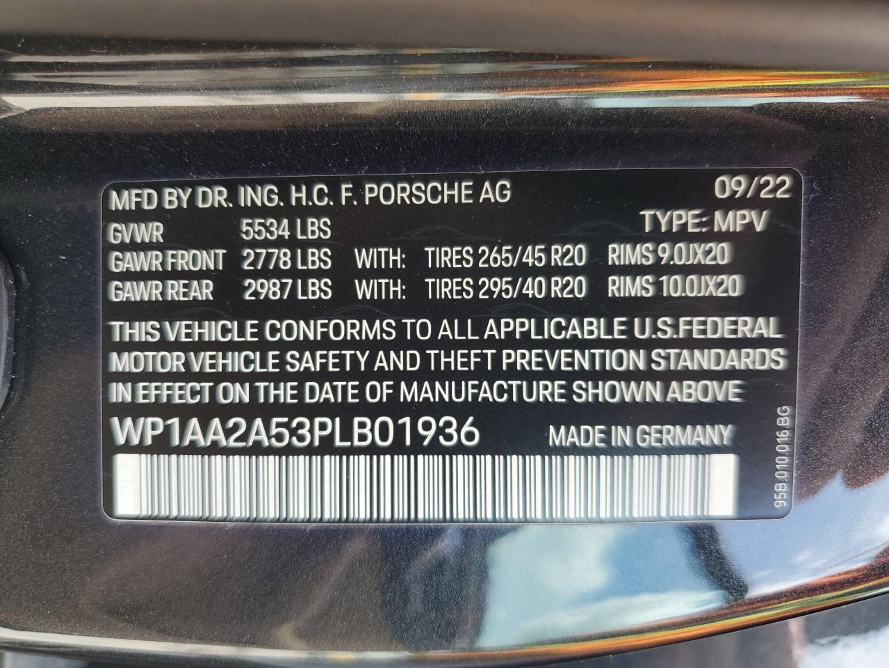 2023 PORSCHE MACAN