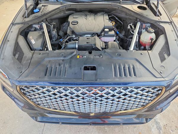 2022 GENESIS GV70 — Engine bay