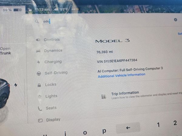 2023 TESLA MODEL 3