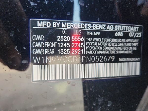 2023 MERCEDES-BENZ EQB EQB250+
