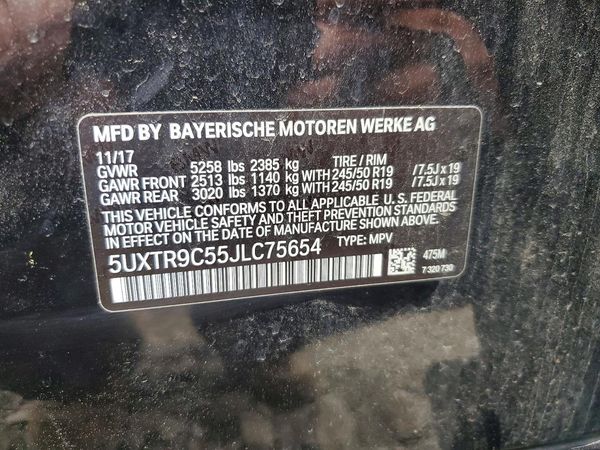 2018 BMW X3 sDrive30i