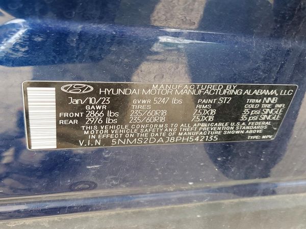 2023 HYUNDAI SANTA FE SEL