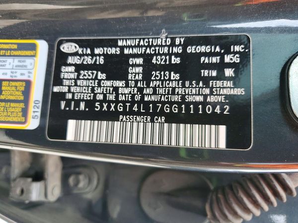 2016 KIA OPTIMA