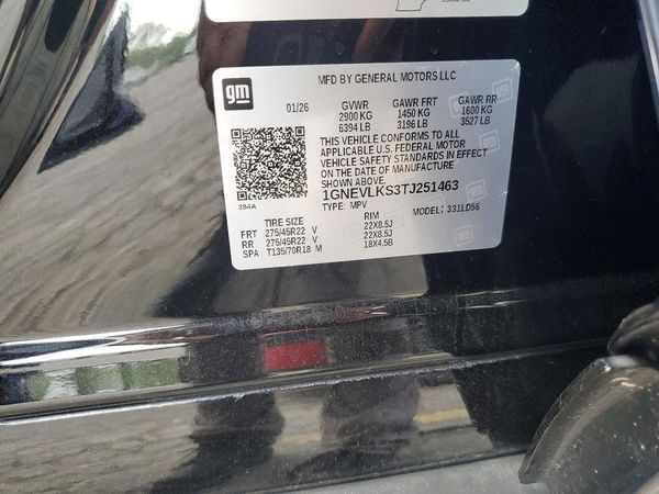2026 CHEVROLET TRAVERSE RS