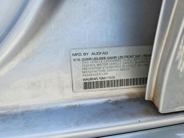 2016 AUDI A4 S Line quattro Premium